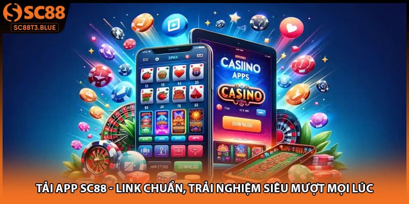 Tải App SC88 - Link Chuẩn, Trải Nghiệm Siêu Mượt Mọi Lúc